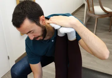 Exploración del hombro y el cuello en una sesión individual